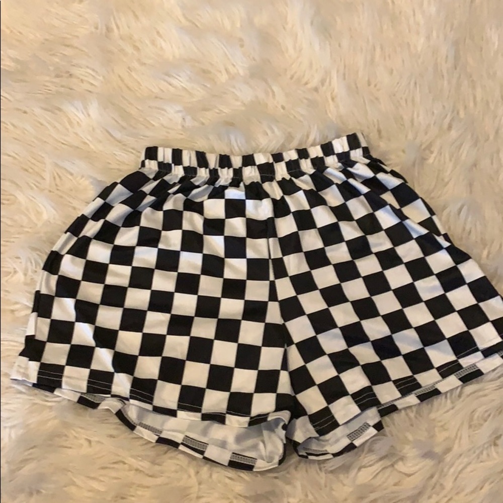 Checkered Shorts